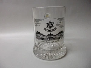 Heavy Clear Glass Schloss Karlsberg Castle Coffee Mug - Germany - Picture 1 of 6