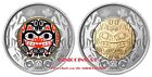 Canada 2020 Bill Reid Toonie Coloured and Non-Colored $2 Dollar Coin Set BU