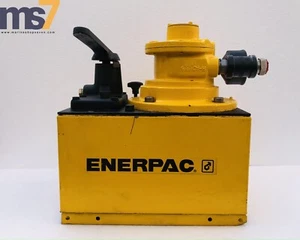 ENERPAC PAM9208N PNEUMATIC AIR HYDRAULIC PUMP/ POWER PACK 700 BAR/10,000 PSI #3 - Picture 1 of 6