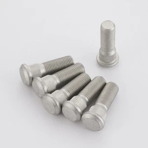 M14*1.5 Car Wheel Bolt Car Wheel Bolt For Cruiser Silver Steel Car Truck - Picture 1 of 11