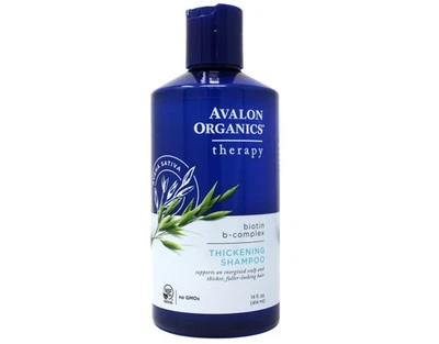 Champú espesante Avalon Organics Therapy, complejo de biotina B, 14 OZ Foto 1 de 2