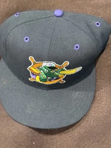 Norwich Navigators Vtg Wool New Era 5950 Fitted Hat Sz 7 1/4 Minor League Ynkrs - Picture 1 of 6