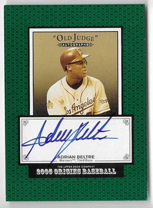 ADRIAN BELTRE 2005 UD ORIGINS AUTO AUTOGRAPH CARD! - Picture 1 of 1