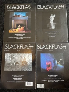 Vintage 1991-1992 BlackFlash Photography Magazine Vol 9 Nos 1-4 COMPLETE YEAR V6 - Bild 1 von 13