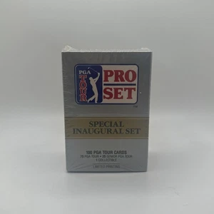 A 1990 Special Inaugural PGA Tour Pro Set Sealed Box 100 Cards Golf Cards. - Picture 1 of 2