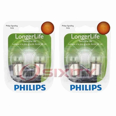 2 bombillas de matrícula Philips para Lincoln 66H Series 76H Series jf Foto 1 de 4