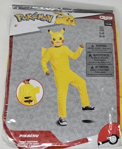 Pokémon Pikachu Classic Halloween Costume Jumpsuit Small 4-6 - Picture 1 of 2