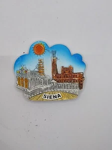 MAGNET MAGNET HARZ KÜHLSCHRANK SOUVENIR KÜHLSCHRANKMAGNET SIENA TOSKANA  - Bild 1 von 1