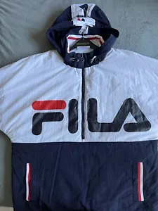 Fila Windbreaker Herren Gr. XXL (Winterjacke/Übergangsjacke) 90er Style - Bild 1 von 7