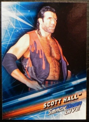 2019 Topps WWE Smackdown Live WWE Legend #86 Scott Hall Razor Ramon - Image 1 of 2