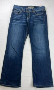 BKE Harper Women's Boot Stretch Denim Jeans / Dark Blue Wash / Sz 30 x 28 - Picture 1 of 11