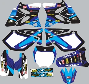 Gráficos para Yamaha 2002-2014 yz125 yz250 YZ 250 Calcomanía Cubierta Guardabarros Kit - Imagen 1 de 1