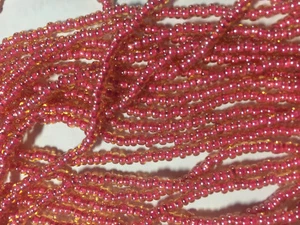 Cuentas de semillas checas 8/0 color brillo forradas en plata - Imagen 1 de 83