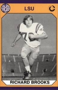 1990 LSU Collegiate Collection Multi-Sport Card #141 Richard Brooks
