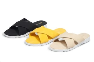 New Starbay Women's Fashion black wedge slide Sandals #2630 US size 8 - Picture 1 of 1