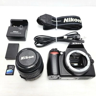 【MINT】 Nikon D40X Digital SLR Camera 10.2 MP / 18-55mm G II lens JAPAN #56 - Image 1 of 4