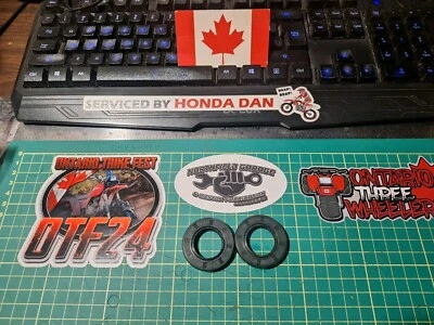 Sellos antipolvo eje delantero Honda ATC reemplaza 91251-958-004 para 1980-87 110-350cc Foto 1 de 3