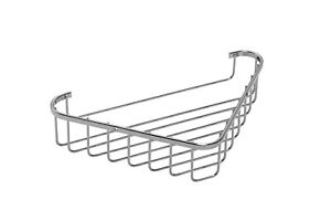 Croydex Stainless Steel Corner Basket