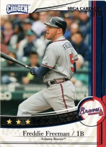 2012 Topps Sega Card-gen- Scarce Japan issue- Pick your card (201-300)