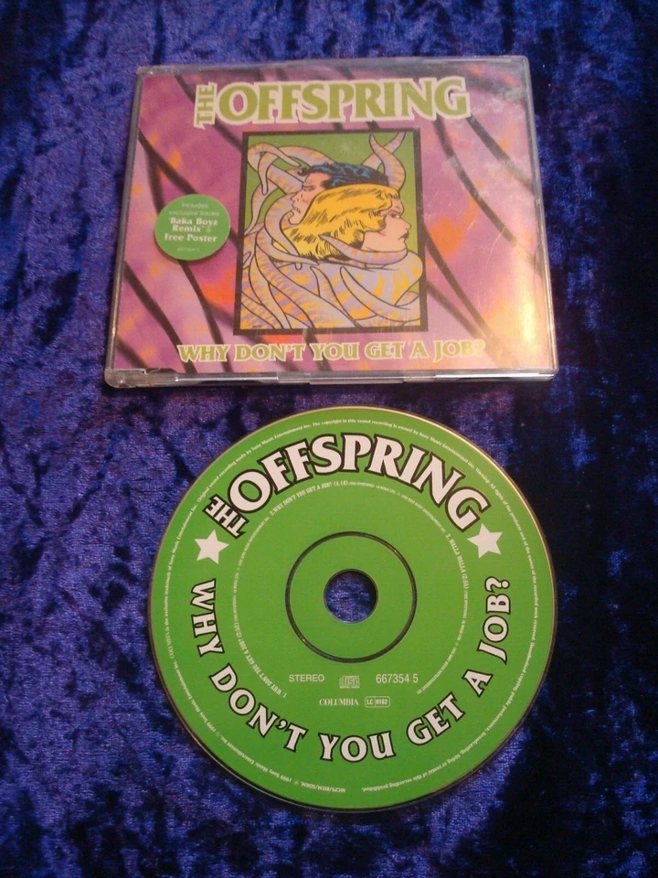 CD.THE OFFSPRING.WHY DON'T YOU GET A JOB? CD SINGLE.3 TRACKS.ROCK.BAKA BOYZ. - Image 1 of 2