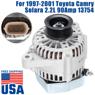 13754 For Toyota Camry Alternator 1997-2001 Toyota Solara 2.2L 1999-2001 AND0187 - Imagem 1 de 4