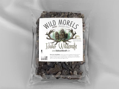BUMPER CROP SALE ! WILD Morel Mushrooms, Whole (Dried) - 2oz - Image 1 of 3