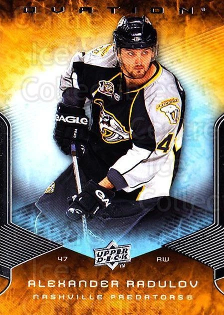 2008-09 UD Ovation #129 Alexander Radulov - Image 1 of 1