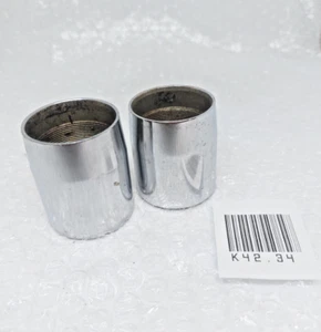 Tuerca de tubo exterior de horquilla genuina Suzuki A100 AS100 AC100 con sello L/R NOS - Imagen 1 de 5