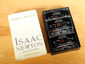 Isaac Newton: Audiobook Cassette 2003 James Gleick HarperCollins - 3 Cassettes - Foto 1 di 3