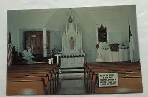Die alte lutherische Kirche, Nebraska. Postkarte (D2) - Bild 1 von 2