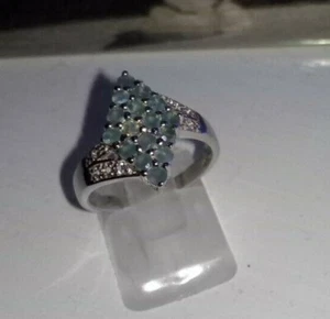 100% GENUINE NATURAL COLOUR CHANGE Alexandrite Silver Ring 0.838cts SEE PHOTOS - Picture 1 of 12