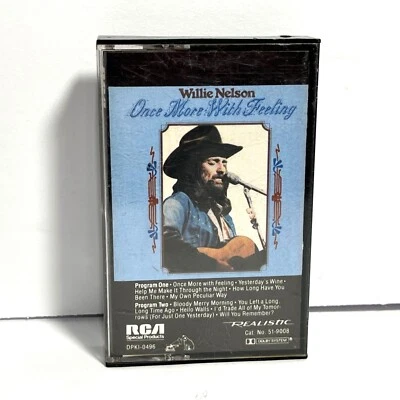 Willie Nelson Once More With Feeling Cassette Tape 1981 — 第 1/4 张图片