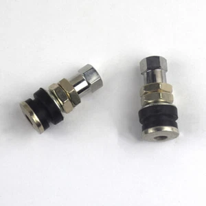 4pcs TR161 Straight Tubeless Tyre Valve Stems for ATV, Scooter and Motorc*DB - Picture 1 of 6