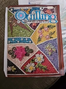 VTG`74 Dimensional Quilling Instructions Designed by Betty Nelson ISBN 0438/1974 - Picture 1 of 11
