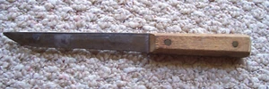 Forgecraft Hi-Carbon Messer 6,25" Klinge Holzgriff - Bild 1 von 5