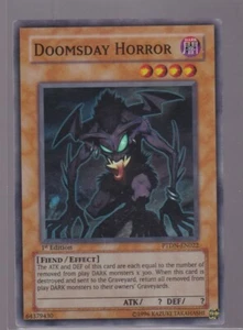 Yugioh Weltuntergangshorror PTDN-DE022 1. Auflage Super Rare Sammelkarte - Bild 1 von 3