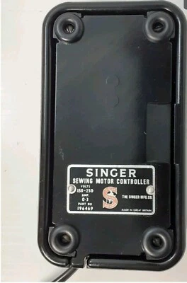 SINGER NÄHMASCHINE FUSSSTEUERUNG GUMMIKISSEN (4 NEUE) - Bild 1 von 4