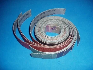 1" X 23.5' 120 80 50 GRIT CLOTH BACKED SANDPAPER SHOP ROLL STRIP - Picture 1 of 1