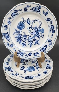 6-Vintage Blue Danube Dessert/Bread Plates - Blue Banner Mark - Picture 1 of 11
