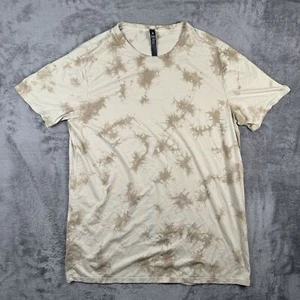 Lululemon Mens The Fundamental T Large L New Tide Shibori Tan NTS2 - Picture 1 of 8