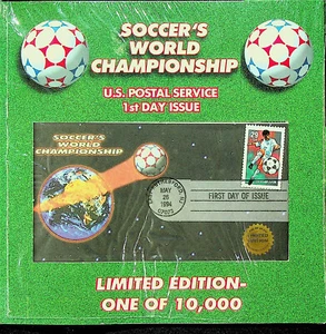1994 Soccer World Championship USA Stamp - First Day of Issue - New - Picture 1 of 3