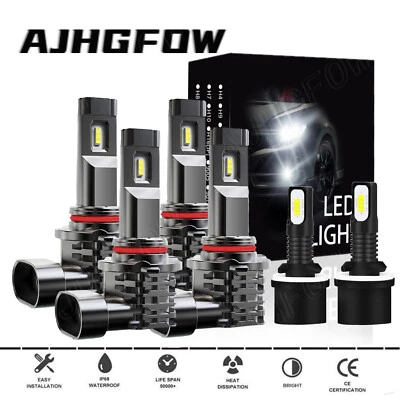 Faros LED altos/bajos + luces antiniebla para Nissan Titan 2004-2015 Armada 2005-2010 Foto 1 de 4