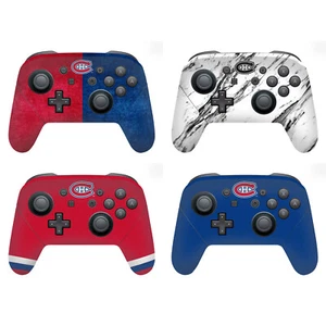 OFFICIAL NHL MONTREAL CANADIENS VINYL SKIN FOR NINTENDO SWITCH PRO CONTROLLER - Afbeelding 1 van 9
