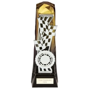 Motorcross Shard Award Trophy 230mm IN SIZE FREE ENGRAVING - Picture 1 of 1