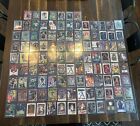 Large lot of Sports Card Including NBA NFL And MLB All In Toploaders