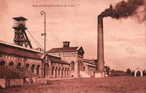 CARTE POSTALE - TUCQUEGNIEUX - MEURTHE-ET-MOSELLE 54 - MINE DE TUCQUEGNIEUX - Picture 1 of 2