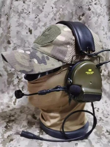 Stock Comtac XPI VI C5 C6 Komunikacja Redukcja szumów Taktyczny zestaw słuchawkowy Replika - Zdjęcie 1 z 26