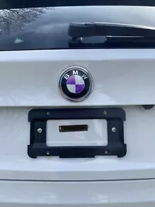 Rear License Plate Tag Holder Bracket for BMW + 6 Screws Brand New FREE SHIPPING - Picture 1 of 17