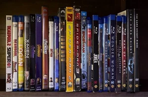 DVD & Blu ray Movie Lot - Pick & Choose - Superhero Marvel DC Movies - Picture 1 of 18