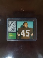 1962 Topps Ernie Davis Rookie Card #36